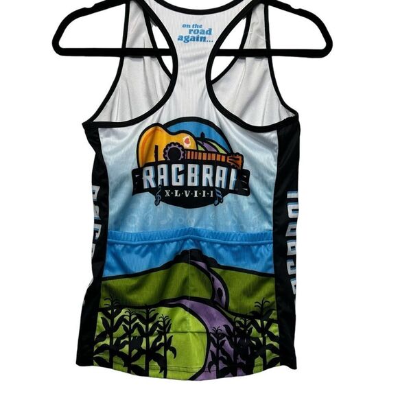 NWOT PRIMAL RAGBRAI XLVIII WOMEN'S CYCLING JERSEY MULTICOLORED SIZE M - Picture 14 of 15